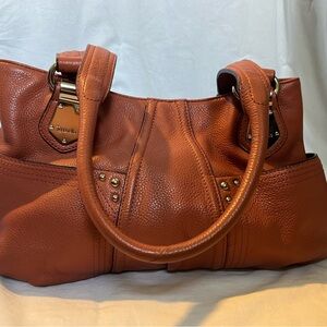 Tignanello Orange Shoulder Bag